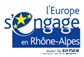 Logo l'europe s'engage en rhone alpes